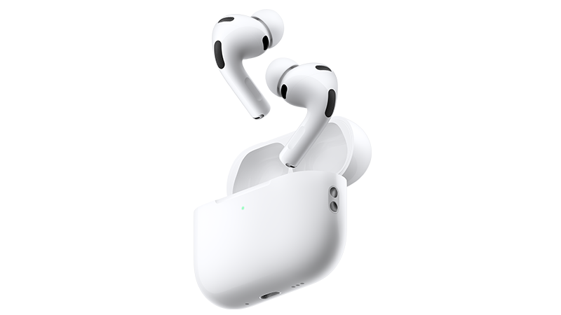 Apple AirPods Pro 3 - hörlurar och fodral