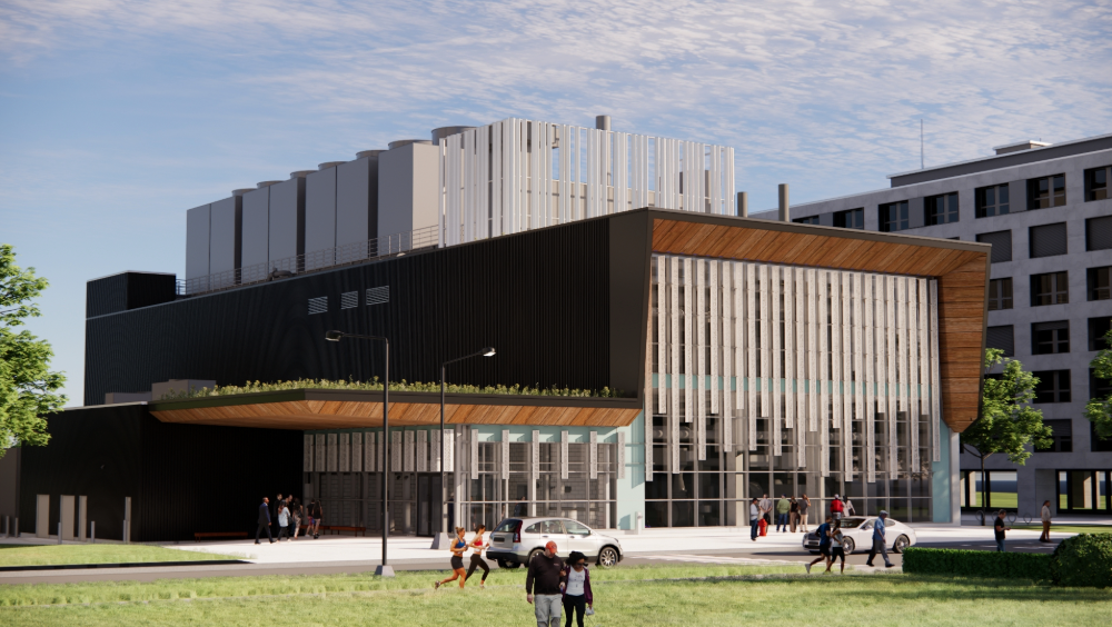 The future centre for operations and education, home of the district energy system, at Lakeview Village. Courtesy ZAS Architects + Interiors Inc. The future centre for operations and education, home of the district energy system, at Lakeview Village. Courtesy ZAS Architects + Interiors Inc.