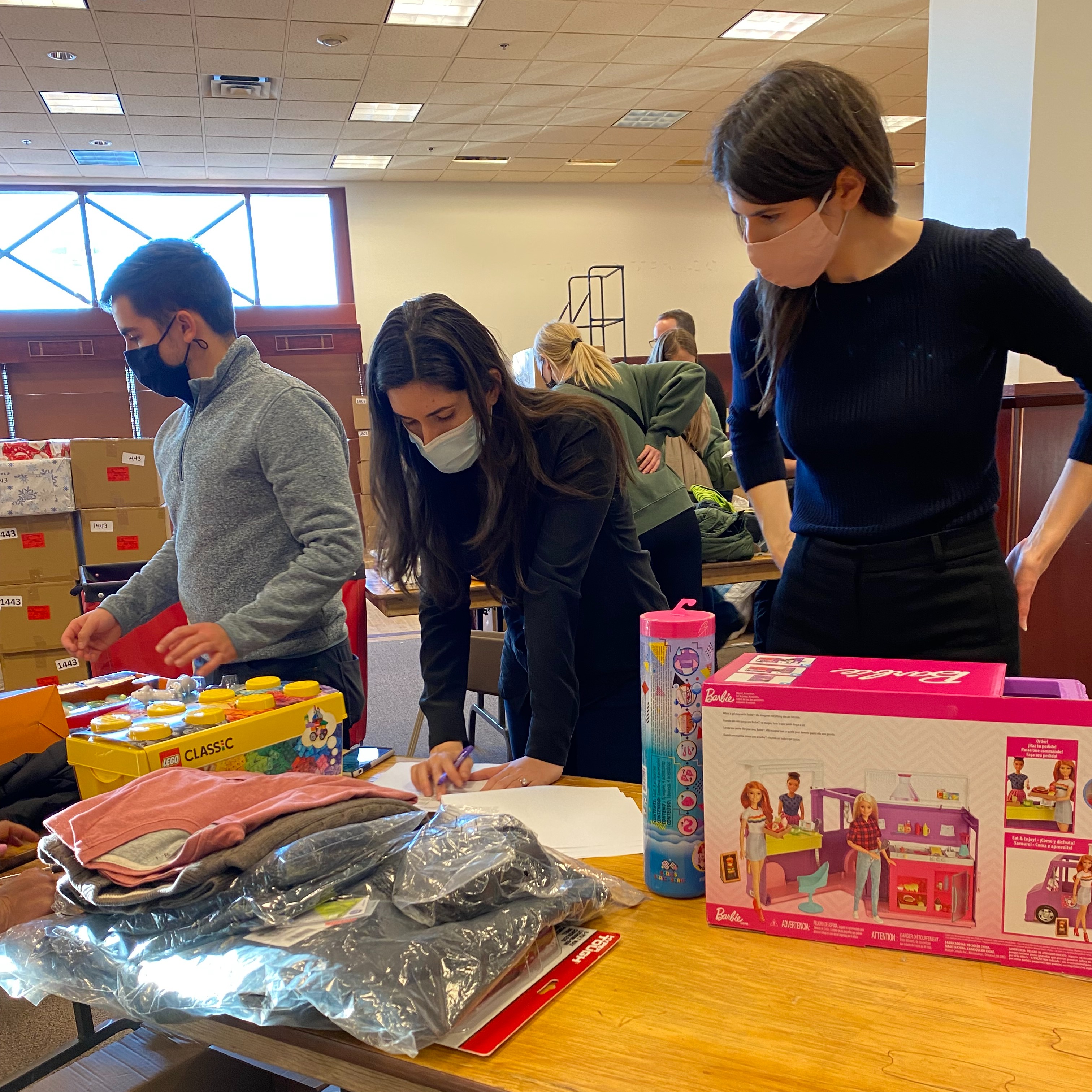 In Toronto, we’ve partnered with Holiday Helpers, a charity whose mission is to provide a one-time customized gift package to families in need in Toronto, Hamilton and Durham.