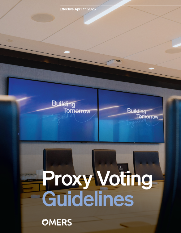 Proxy Voting Guidelines 2026 Proxy Voting Guidelines cover