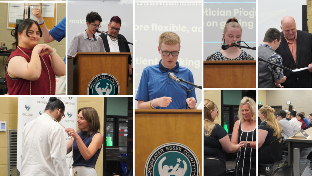 Project SEARCH A collage of photos of young adults graduating from the Project SEARCH program at St. Clair College