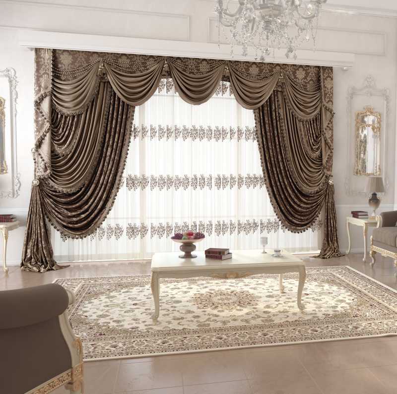 traditional curtain supplier dubai 