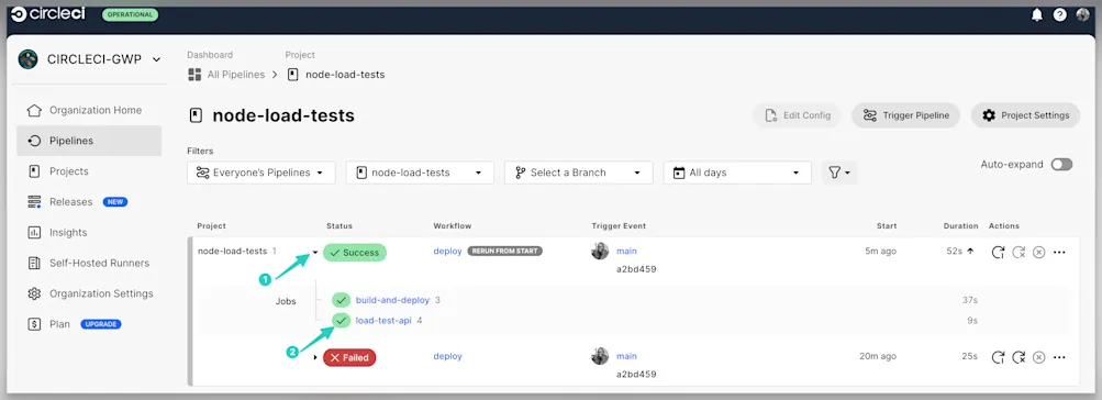 Build successful - CircleCI