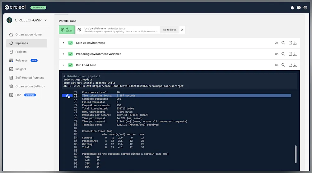 Build details - CircleCI