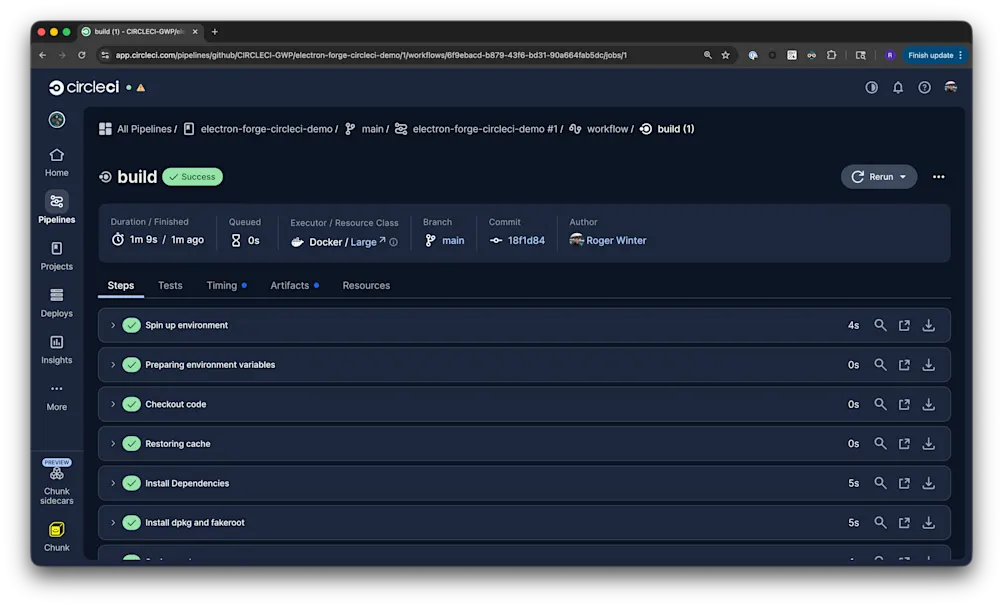Build Details - CircleCI