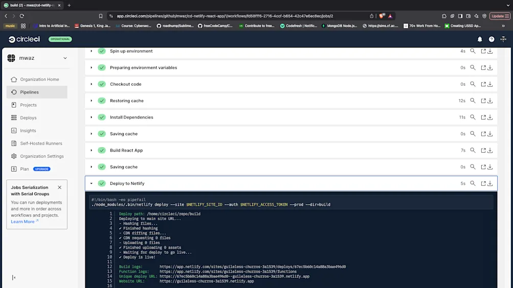 Build details - CircleCI