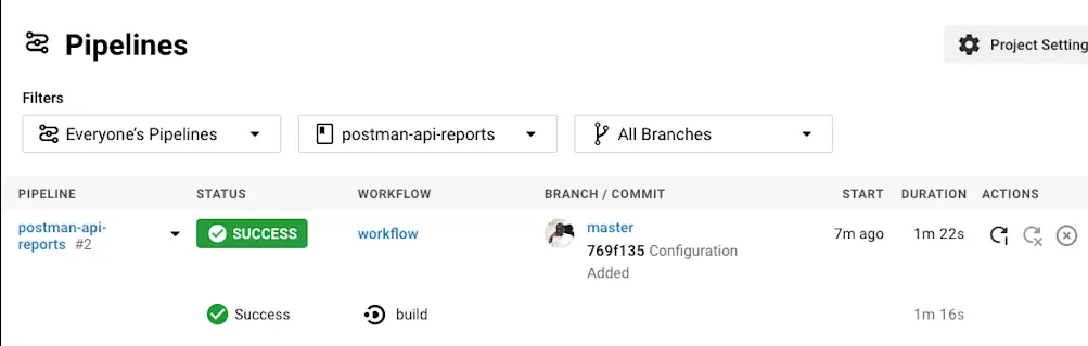 Build Successful - CircleCI
