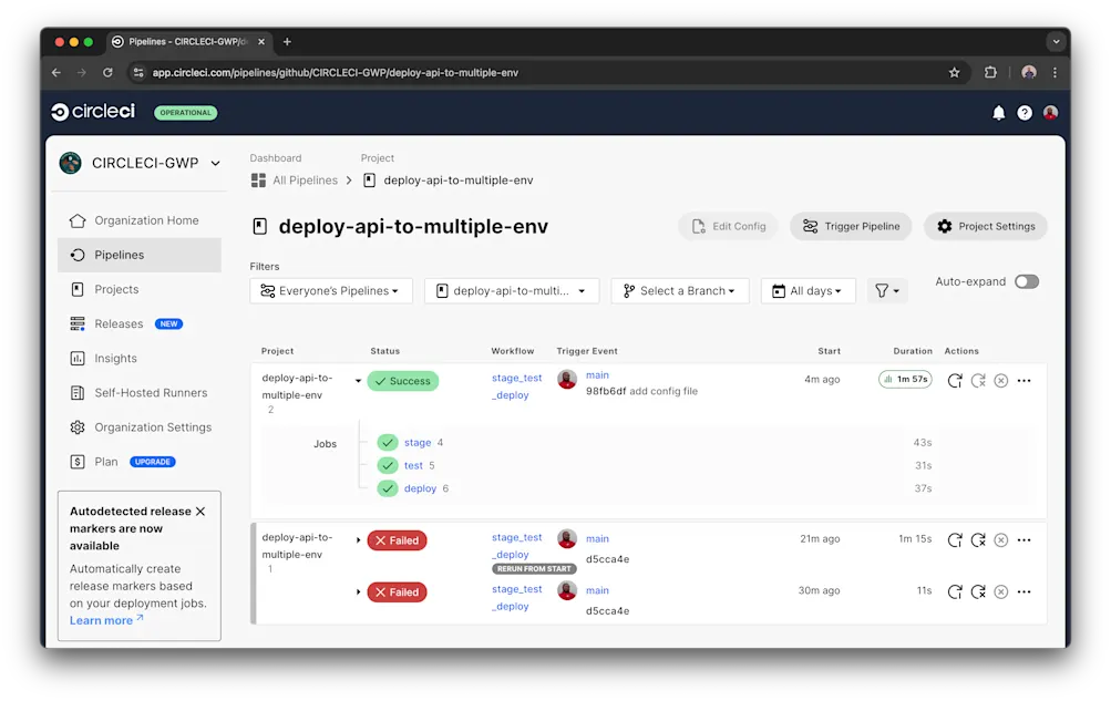 Build Successful - CircleCI