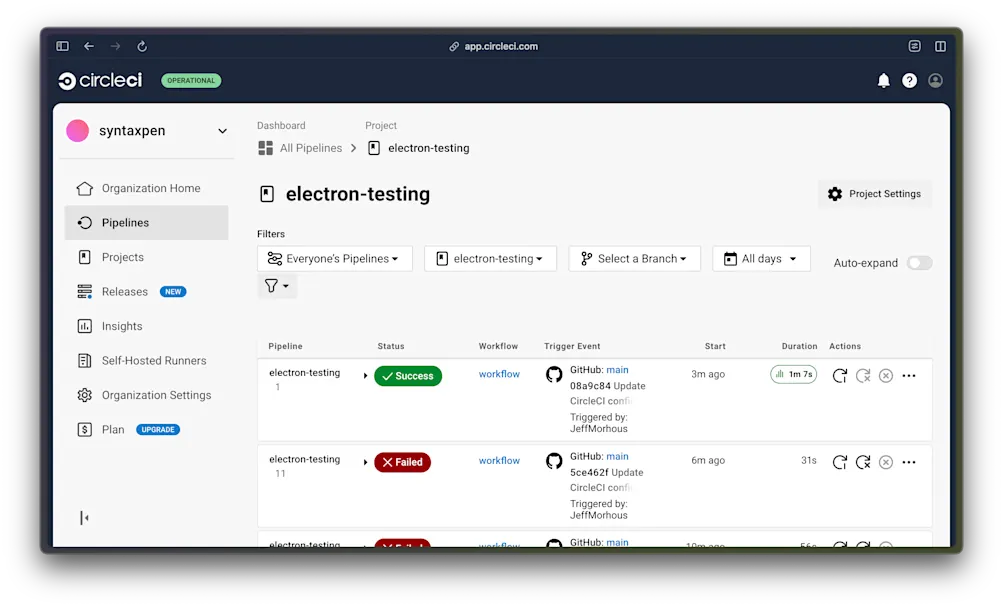 Build success - CircleCI