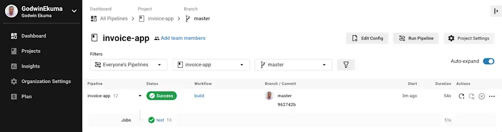 Project Pipeline overview