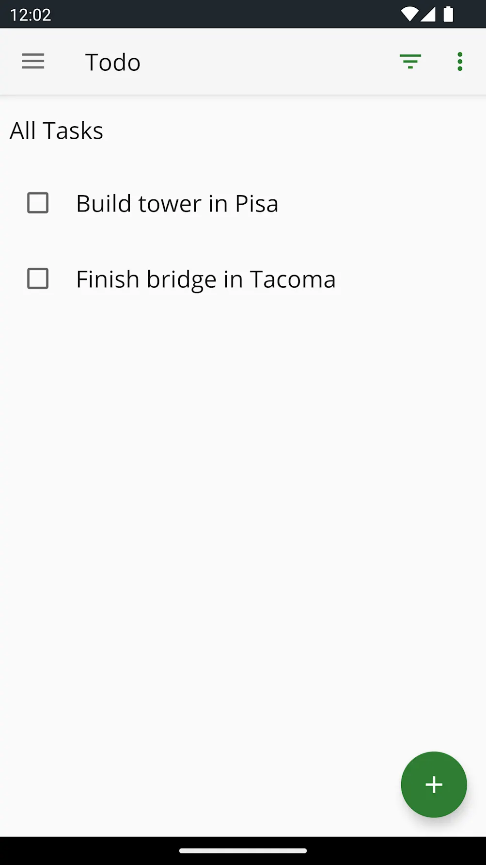Android Todo application