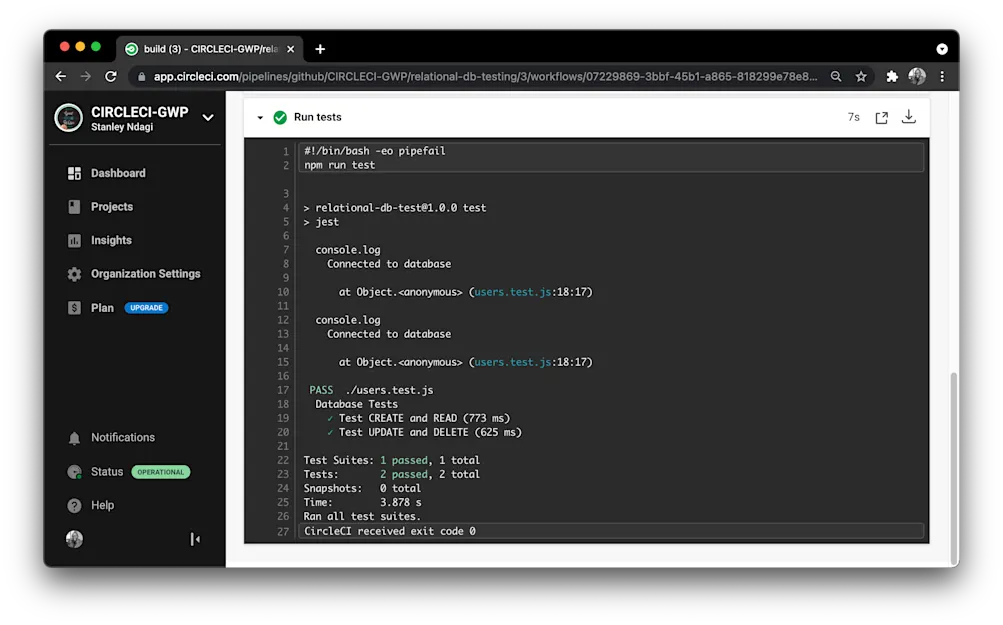 Build Details - CircleCI