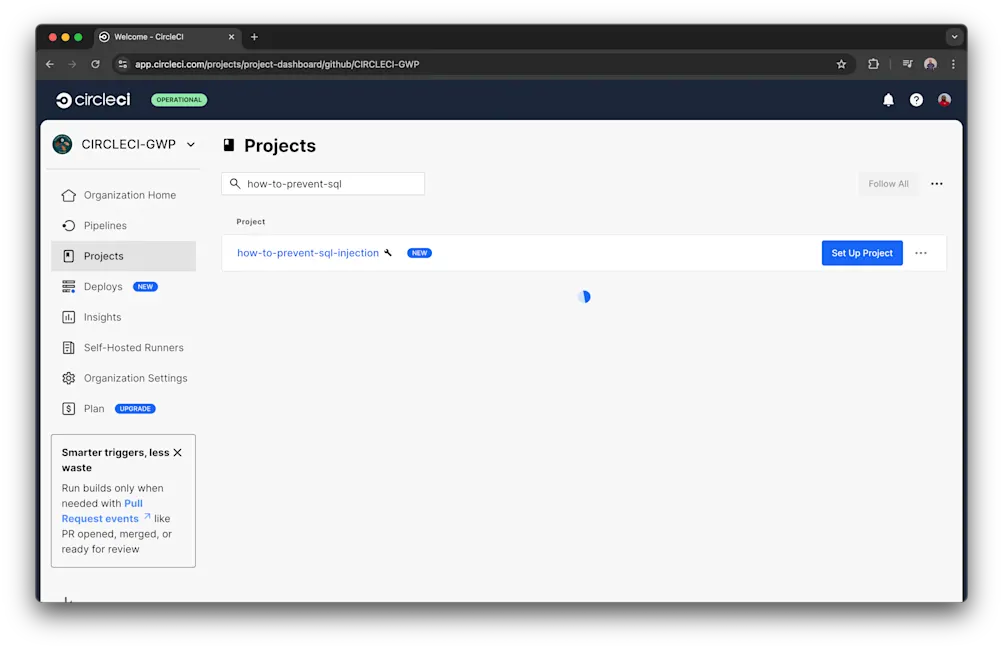 Add project - CircleCI