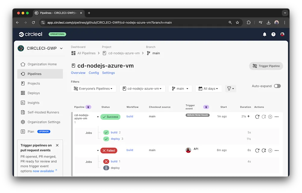 Build successful - CircleCI