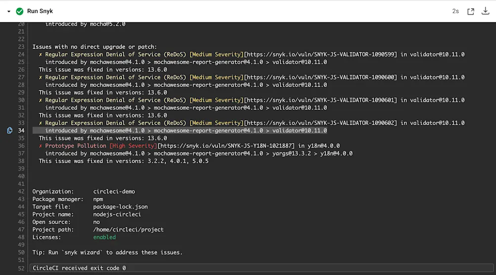 Passed Open Source Scan