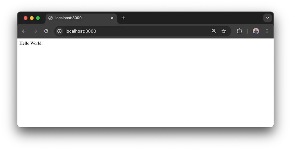 Nest.js default page