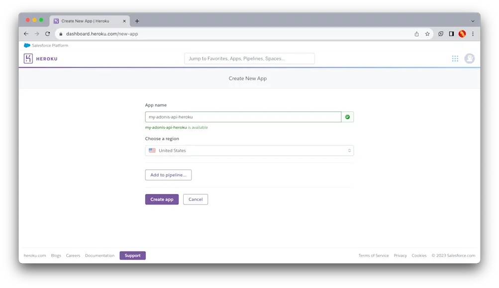 Heroku App
