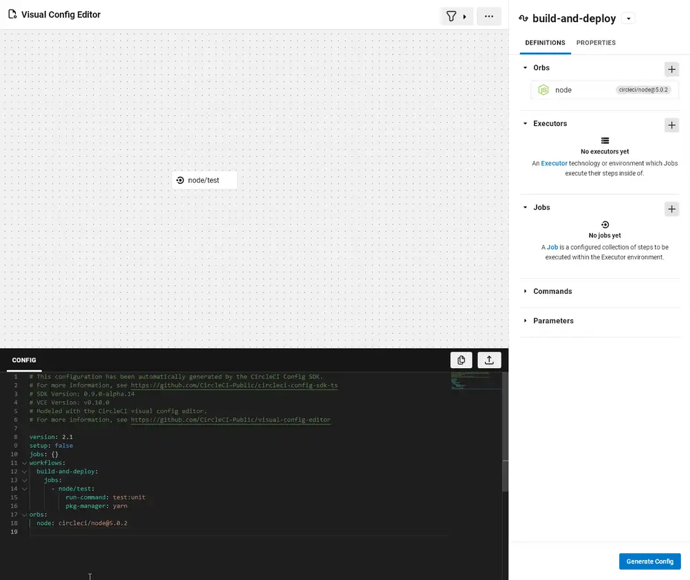 Add test to deploy job