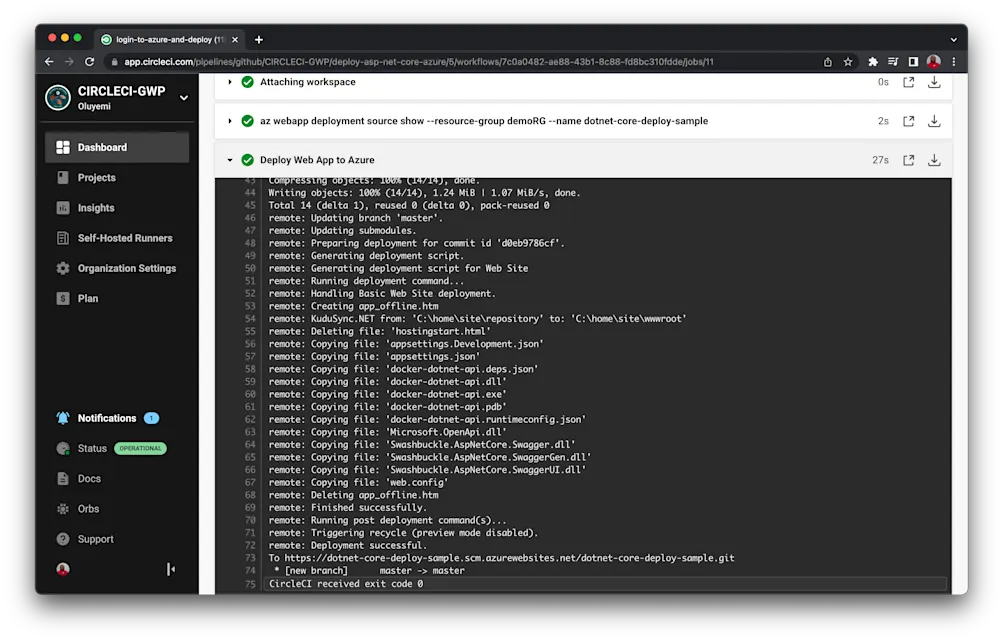 It is a successful build!