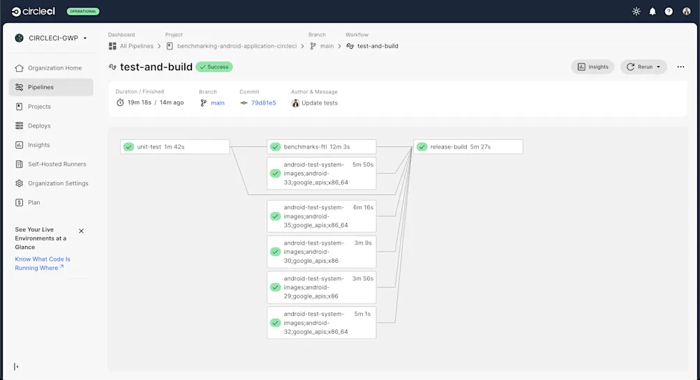 Successful CircleCI build