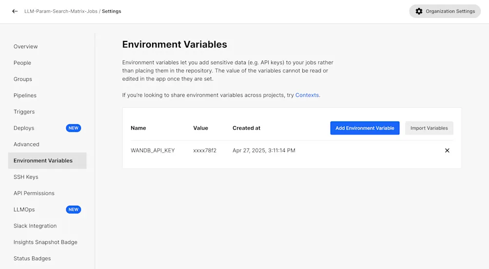 Python environment variables