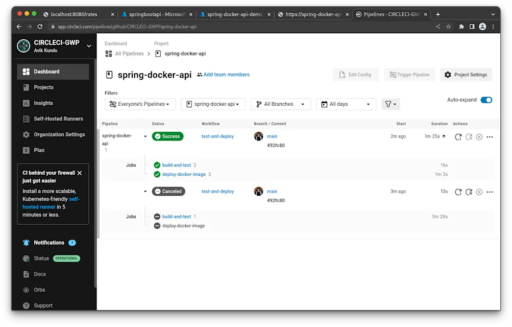 Workflow runs successfully