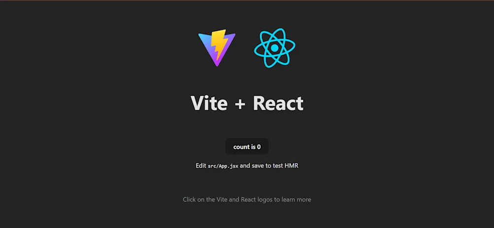 React app