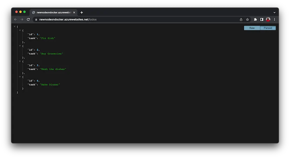 Todos Updated - Azure