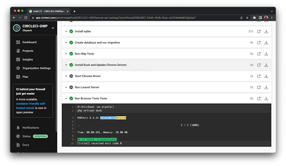 Pipeline successful 3
