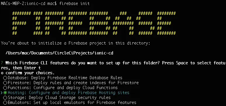 Select Project Features