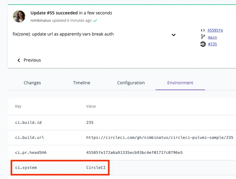 Update audit details