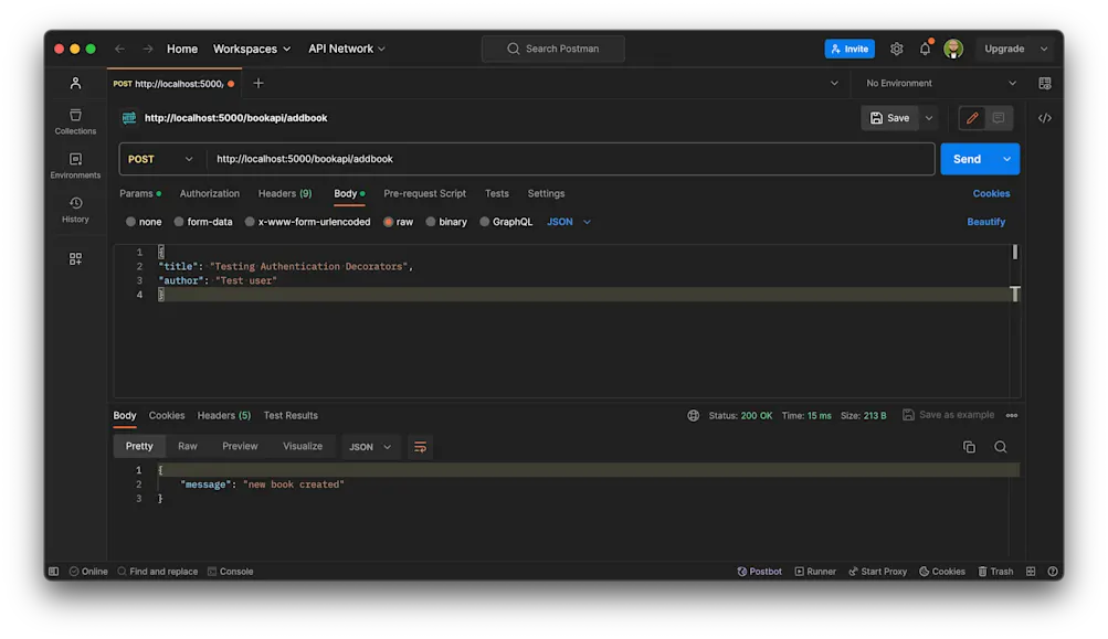 Creating and fetching books