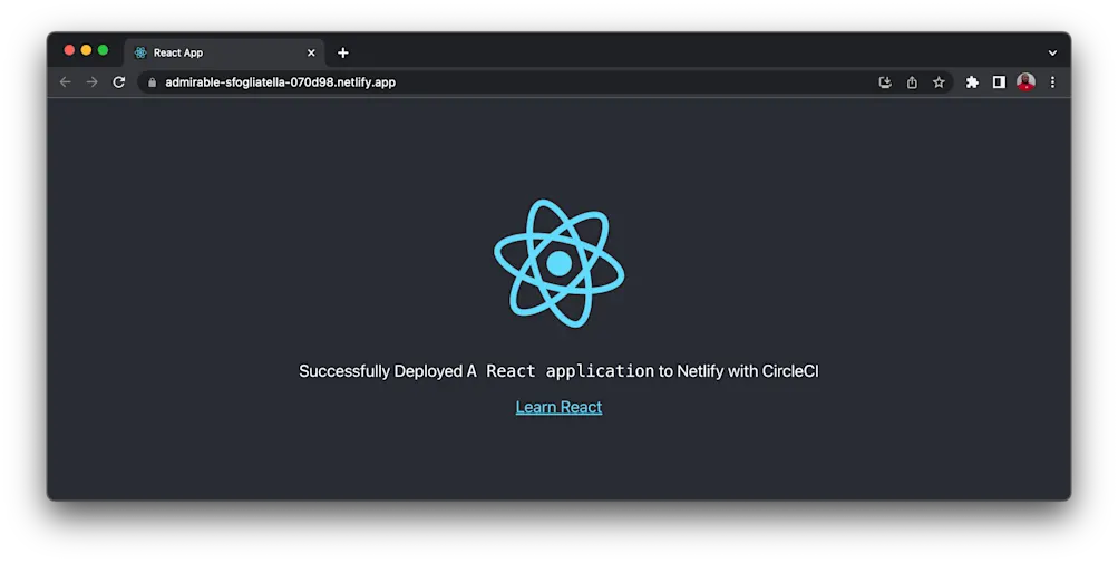 Changes deployed - live application