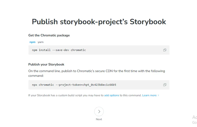 Chromatic installation package