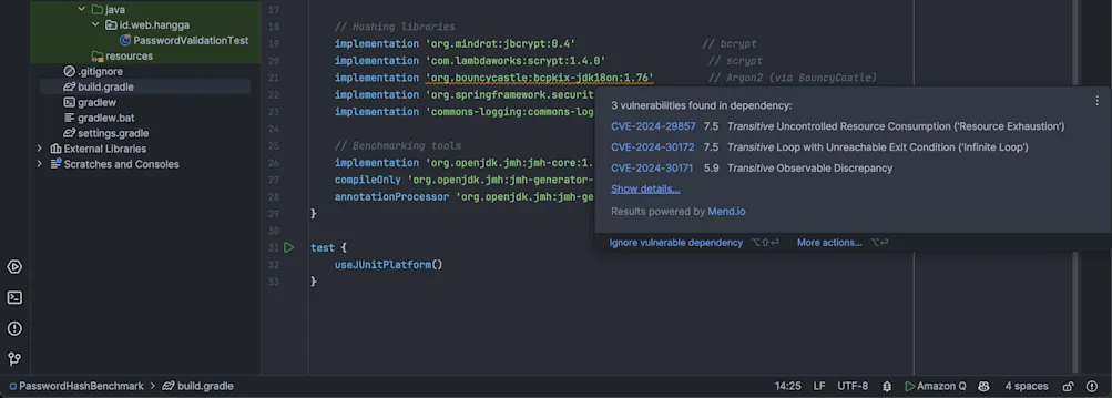 Bouncy Castle vulnerabilty