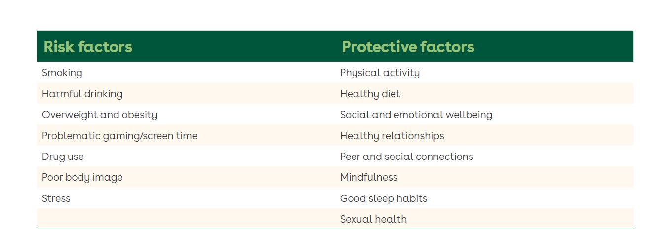Risk factors - prevention partnerships