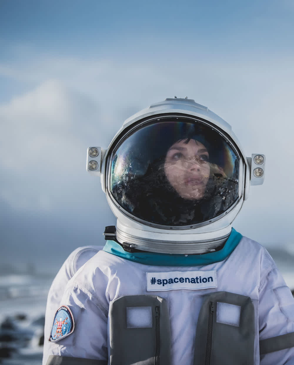 Woman cosmonaut