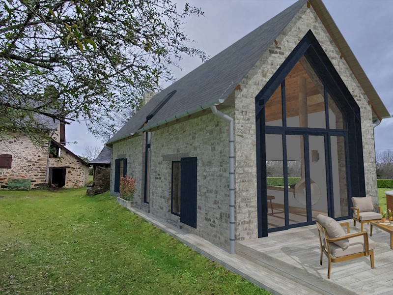 La maison Manon Architecte - Manon Bruel - Maison Normandie