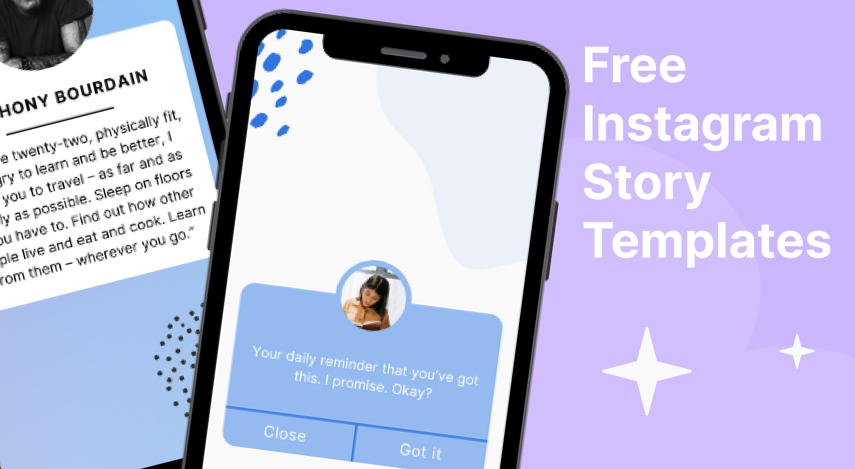 Instagram Story Templates PNG