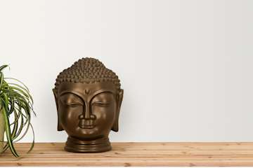 Buddha Head Urn - Image 1