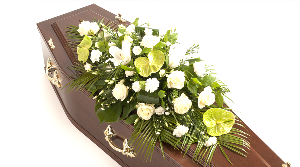 Woodland coffin spray Woodland coffin spray