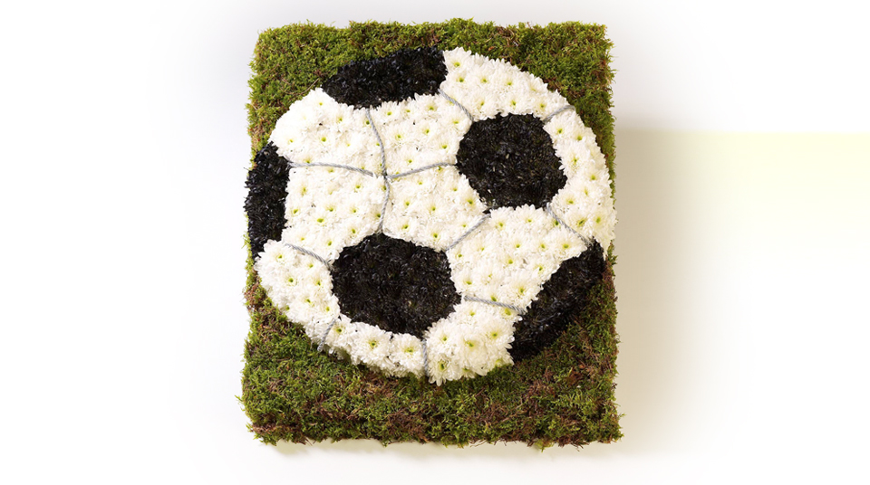 Football flowers Football flowers