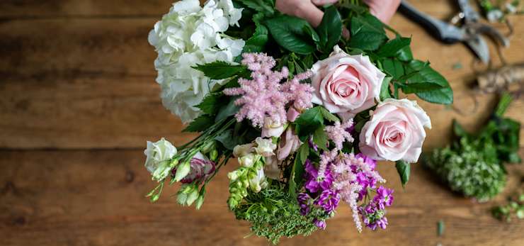 White floral arrangement