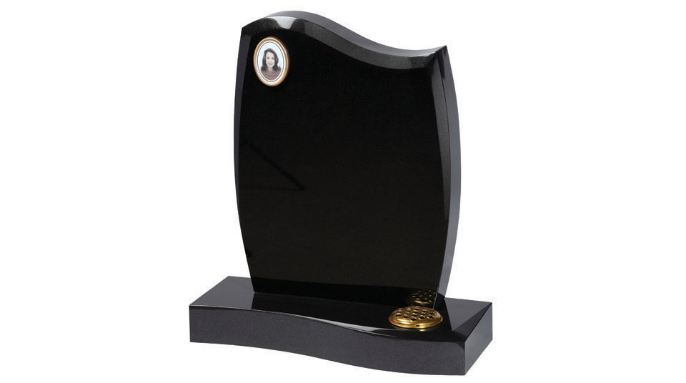 Splayed edge photo frame memorial Splayed edge photo frame memorial