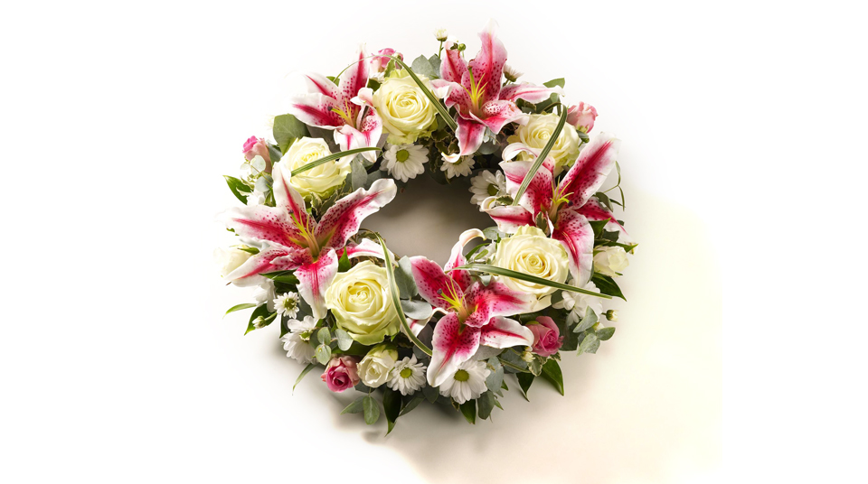 Rose & Lily wreath Rose & Lily wreath