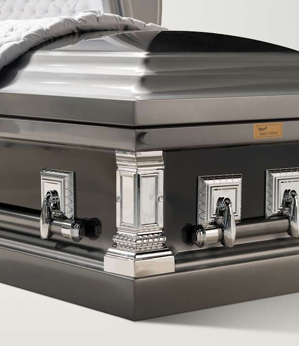Detailed image of Twilight Silver Casket