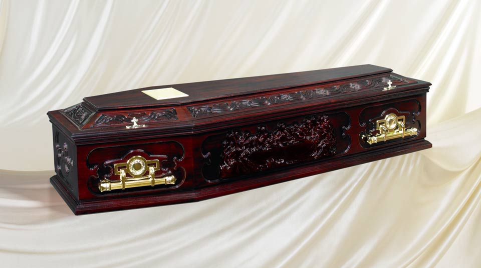 The Last Supper coffin The Last Supper coffin