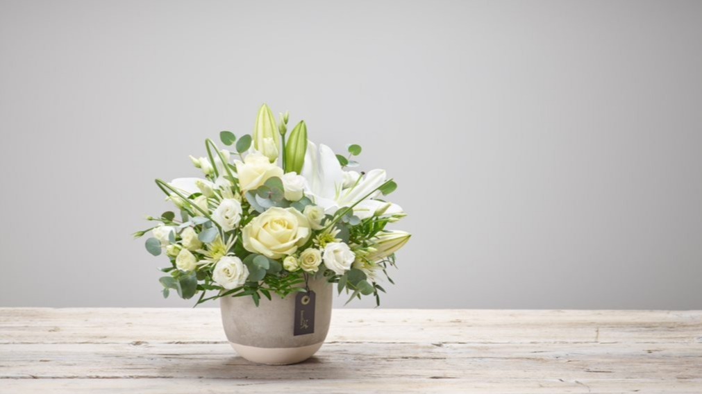 Elegant sympathy arrangement Elegant sympathy arrangement