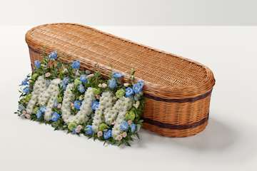 Country Letters Pastel Mum OnCoffin Wide