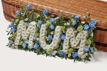 Country Letters Pastel Mum HeroOnCoffin